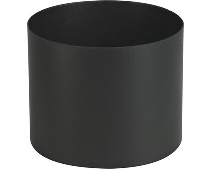 Aansluitstuk 12 cm, &Oslash; 150 mm zwart krasvast