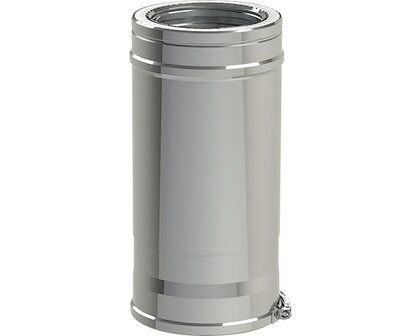 Schuifbuis dubbelwandig met klemband 36 - 53 cm &Oslash; 150 mm / 200 mm