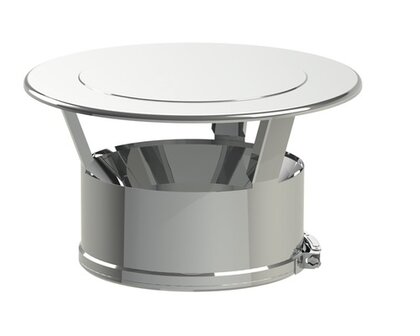 Trekkende kap voor dubbelwandig buis &Oslash; 150 mm / 200 mm