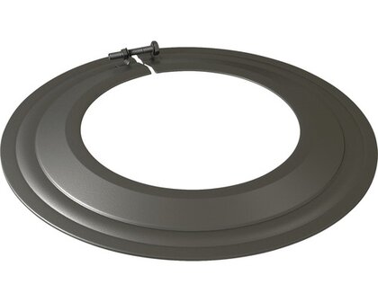 Rozet voor dubbelwandig buis &Oslash; 125 mm